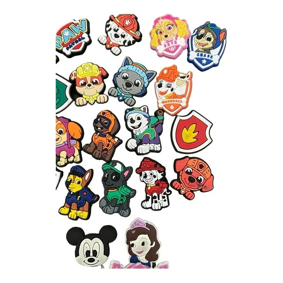 Nickelodeon Bundle‎ Paw Patrol Shoe Charms - Picture 3 of 10